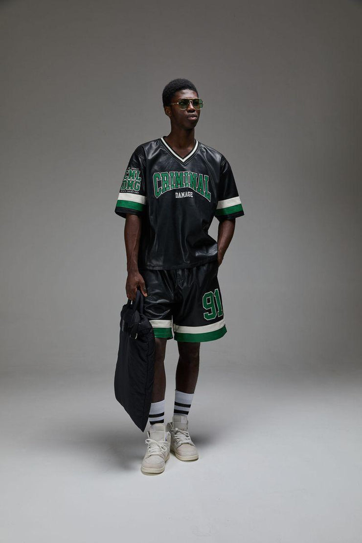 STADIUM LEATHER SHORT