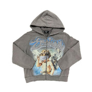Rhinestone“  MIXED EMOTION HOODIE