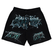 WASHED EARTH FIRST SHORTS