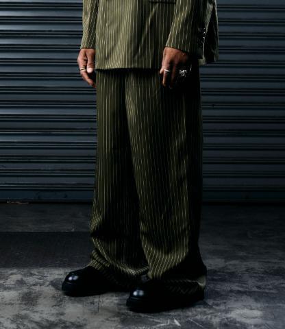 Classic Pinstripe Trousers