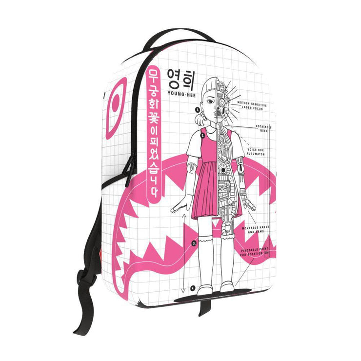 SQUID GAME ROBOT GIRL DLXSV BACKPACK (B7516)