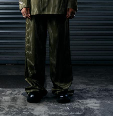 Classic Pinstripe Trousers