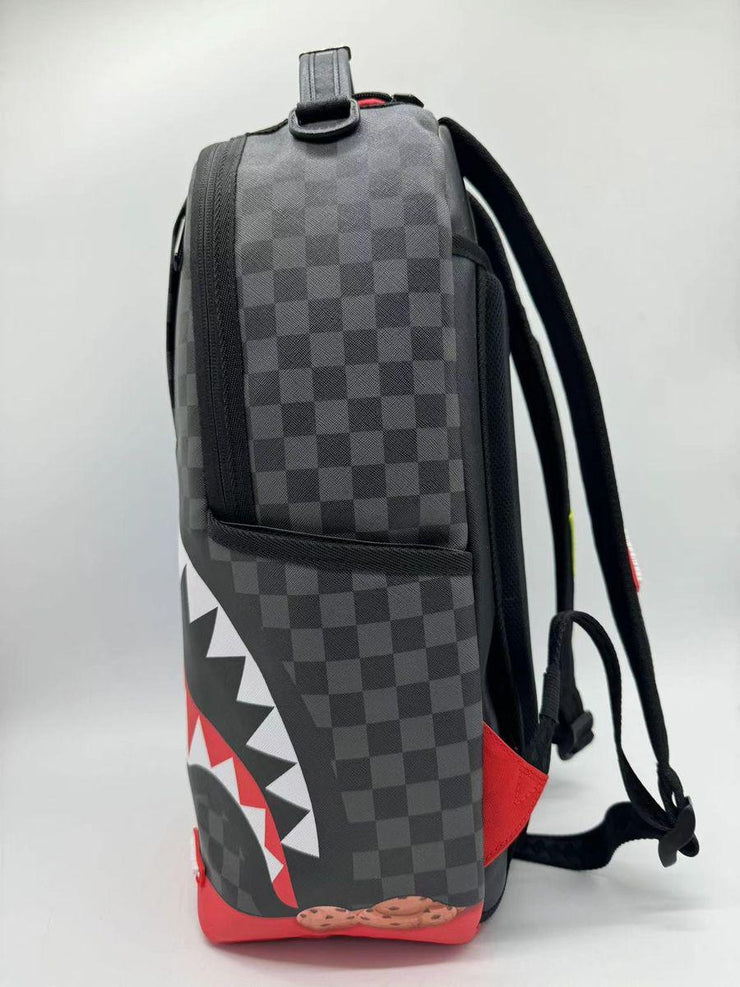 SESAME STREET COOKIE MONSTER SNEAKING A BITE DLXSV BACKPACK (B7141)