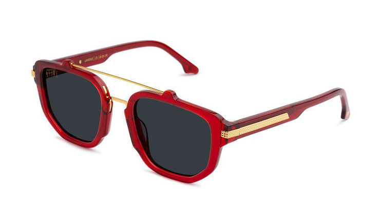Lawrence Ruby & 24K Gold Sunglasses