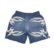 VARSITY TERRY SHORT BLUE