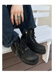 Casual Retro Workwear Boots