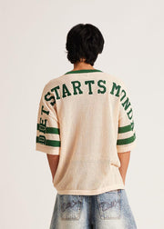 Knitted Mesh Jersey