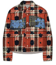 Wave Patchwork Flannel