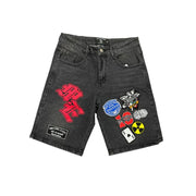 Danger' Patch Shorts